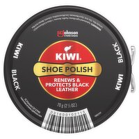 Kiwi Black Shoe Polish, 2 1/2 oz