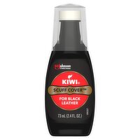 Kiwi Scuff Cover Black Leather Polish, 2.4 fl oz