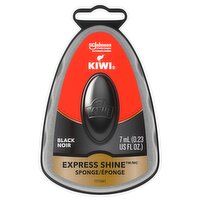 Kiwi Express Shine Black Sponge, 0.23 fl oz, 0.23 Fluid ounce