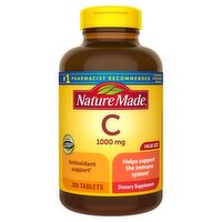 Nature Made Vitamin C 1000 mg Tablets, 300 Count Value Size, 300 Each