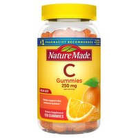 Nature Made Vitamin C Gummies 250 mg, 150 Count Value Size, For Immune Support, 150 Each