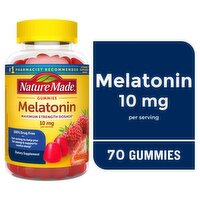 Nature Made Dreamy Strawberry Melatonin Dietary Supplement, 70 count