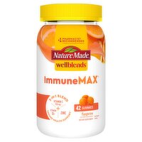 Nature Made Wellblends ImmuneMax Tangerine Dietary Supplement, 42 count