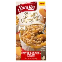 Sara Lee Sweet Moments Salted Caramel Peach Fruit Cobbler, 2 count, 10 oz