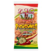 La Visita Picosones Fried Wheat Flour Snack with Chili and Lemon Flavoring, 3 oz