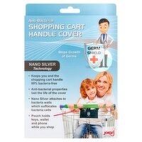 Jokari Anti-Bacterial Shopping Cart Handle Cover