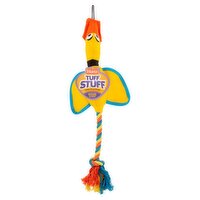 Hartz Tuff Stuff Nose Divers Durable Tug Toy with Squeaker for Dogs