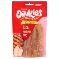 Hartz Oinkies Jerky Twists Dog Chew Treats, 4 count, 4.1 oz