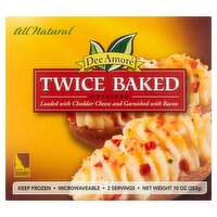 Dee Amoré Twice Baked Potatoes, 10 oz