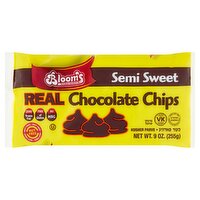 Bloom's Semi Sweet Real Chocolate Chips, 9 oz