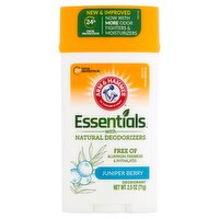 Arm & Hammer Essentials Juniper Berry Deodorant, 2.5 oz