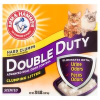 Arm & Hammer Double Duty Scented Clumping Litter, 20 lbs, 20 Pound