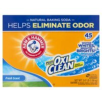 Arm & Hammer Oxi Clean Fresh Scent Detergent, 45 loads, 3.47 lb