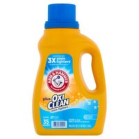 Arm & Hammer Fresh Scent Plus Oxi Clean Stain Fighters Detergent, 35 loads, 45.5 fl oz