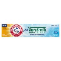 Arm & Hammer TheraBreath Invigorating Icy Mint Plus Anticavity Fluoride Toothpaste, 6+ Years, 5.5 oz, 5.5 Ounce