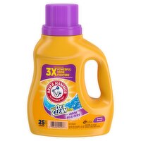 Arm & Hammer Oxi Clean Fresh Burst with Odor Blasters Detergent, 25 count, 32.5 fl oz