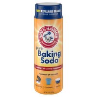 Arm & Hammer Pure Baking Soda Refillable Shaker, 12 oz, 12 Ounce