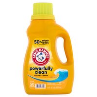 Arm & Hammer Clean Burst Powerfully Clean Detergent, 50 loads, 50 fl oz