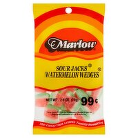 Marlow Sour Jacks Watermelon Wedges Candy, 2.5 oz