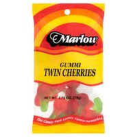 Marlow Twin Cherries Gummi, 2.75 oz