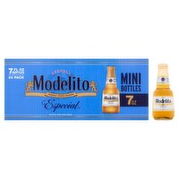 Modelito Especial Mini Beer Bottles, 7 fl oz