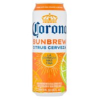 Corona Sunbrew Citrus Cerveza Beer, 1 pint 8 fl oz