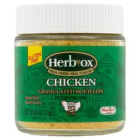 Hormel Foods Herb-Ox Chicken Flavor Granulated Bouillon, 4.0 oz, 4 Ounce