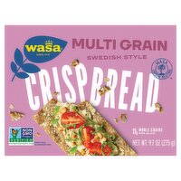 Wasa Multi Grain Swedish Style Crispbread Crackers, 9.7 oz