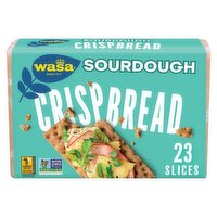 Wasa Sourdough Swedish Style Crispbread Crackers, 9.7 oz