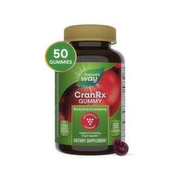 Nature's Way CranRx Bioactive Cranberry Gummy Dietary Supplement, 50 count, 50 Each