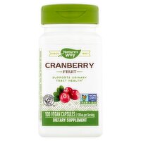 Nature's Way Cranberry Fruit Dietary Supplement, 930 mg, 100 count