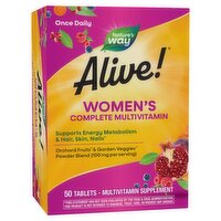 Nature's Way Alive! Women's Complete Multivitamin Supplement, 50 count