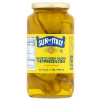 Sun of Italy Imported Greek Golden Pepperoncini, 32 fl oz