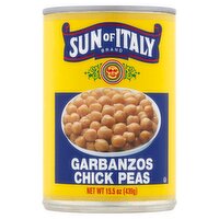 Sun of Italy Chick Peas, 15.5 oz