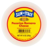 Sun of Italy Freshly Grated Romano Cheese, 8 oz