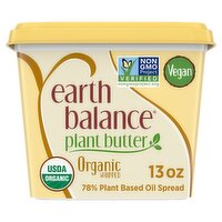 Earth Balance Organic Whipped Buttery Spread, 13 oz