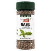 Badia Organic Basil Leaves, 0.75 oz