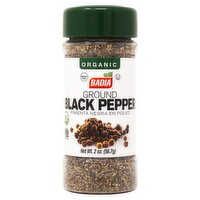 Badia Organic Ground Black Pepper, 2 oz