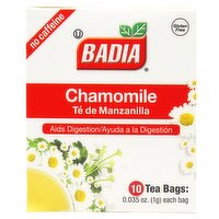 Badia Chamomile Tea 10 bags