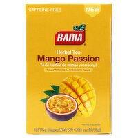 Badia Mango Passion Herbal Tea, 25 count, 1.32 oz