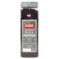 Badia Whole Black Pepper, 16 oz