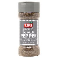 Badia Ground Black Pepper, 6 oz