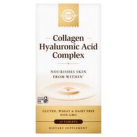 Solgar Collagen Hyaluronic Acid Complex Dietary Supplement, 30 count