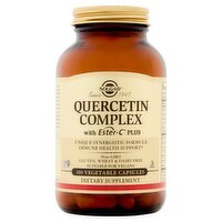 Solgar Quercetin Complex with Ester-C Plus Dietary Suppplement, 100 count