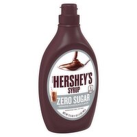 Hershey's Zero Sugar Genuine Chocolate Flavor Syrup, 17.5 oz, 17.5 Ounce