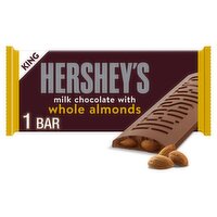 Hershey's Milk Chocolate with Whole Almonds King Size, 2.6 oz