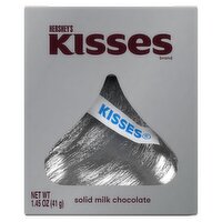 Hershey's Kisses Solid Milk Chocolate, 1.45 oz