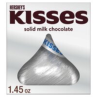 Hershey's Kisses Solid Milk Chocolate, 1.45 oz