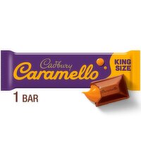 Cadbury Caramello Milk Chocolate & Creamy Caramel King Size, 2.7 oz