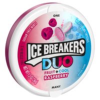 Ice Breakers Duo Fruit + Cool Raspberry Sugar Free Mints, 1.3 oz